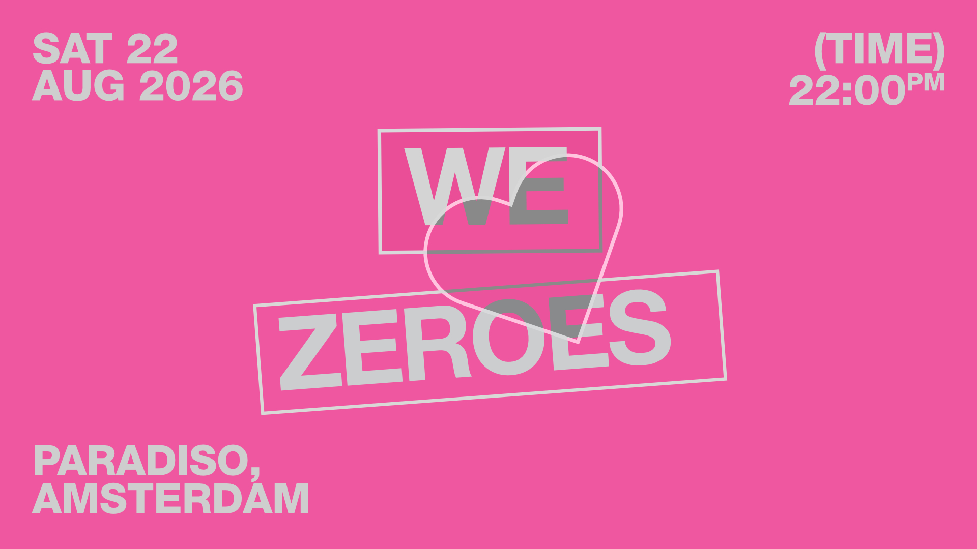 We Love 00s in Paradiso, Amsterdam